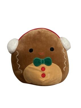 Squishmallows Jordan the Gingerbread Cookie Plush